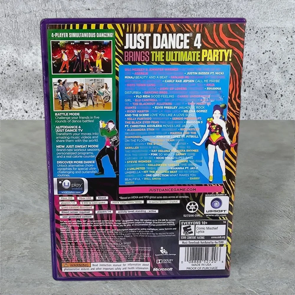 Just Dance‎ 4 Xbox 360 Kinect